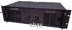 Carvin DCM 2000 2-Channel 2000W Professional Stereo Power Amplifier Tested