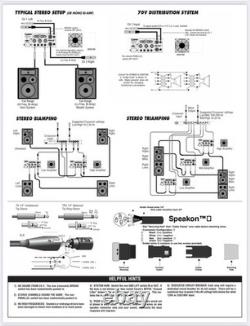 Carvin DCM1500 Power Amp 2-Channel 1500-Watt Professional Amplifier Series #2140
