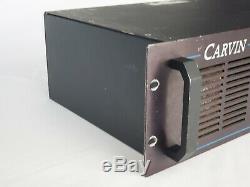 Carvin DCM2000 Professional Stereo Power Amp 2000W 4 OHMS Bridged Made in USA