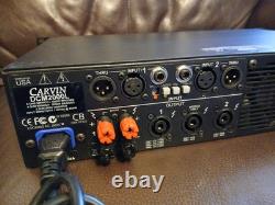 Carvin DCM2000L Ultra Light Linear Professional Power Amplifier 2000W TESTED