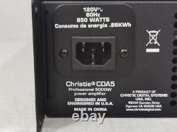 Christie CDA5 VIVE Audio Professional 5000W Power Amplifier