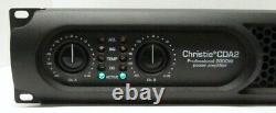 Christie Vive Audio CDA2 Class D Professional 2000W Power Amplifier