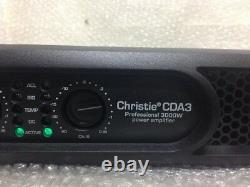 Christie Vive Audio Professional 3000W Class D Power Amplifier CDA3