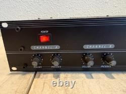 Crate Pro Audio SPA-200 Stereo Power Amplifier Vintage