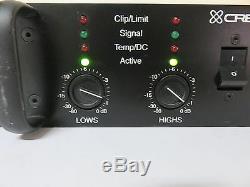 Crest Audio 7301 Professional Monitor Amplifier Power Amp, Nice condition