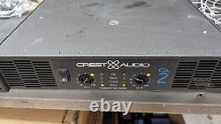 Crest Audio CA-2 2-Channel Pro Power Amplifier 200W Per Ch. @ 4 Ohms ONE AMP