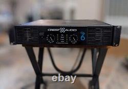 Crest Audio CA6 Black Stereo Professional Power Amplifier