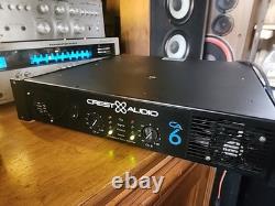 Crest Audio CA6 Professional Power Amplifier 1500W Cleaned &Fully Tested