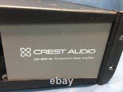 Crest Audio CKi 800-2s Professional Amplifier