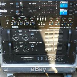 Crest Audio / DBX FA2401 4801 Professional Power Amplifier DBX 166 EQ231 Sabine