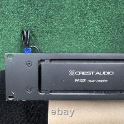 Crest Audio FA 1201 Power Amp Black Stereo Professional Power Amplifier