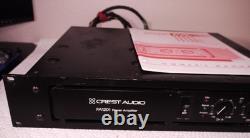 Crest Audio FA 1201 Power Amp Black Stereo Professional Power Amplifier