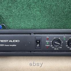 Crest Audio FA 1201 Power Amp Black Stereo Professional Power Amplifier