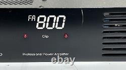 Crest Audio FA-800 Professional 2-Ch Stereo Power Amplifier 225WCH 8-OHMS WORKS