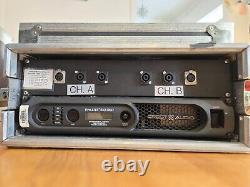 Crest Audio Power Amplifier 5000 Watts Pro-LITE 5.0 Professional +Speakon & Case