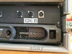 Crest Audio Power Amplifier 5000 Watts Pro-LITE 5.0 Professional +Speakon & Case