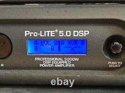 Crest Audio Power Amplifier 5000 Watts Pro-LITE 5.0 Professional +Speakon & Case