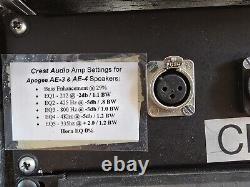 Crest Audio Power Amplifier 5000 Watts Pro-LITE 5.0 Professional +Speakon & Case Crest Audio Power Amplifier 5000 Watts Pro-LITE 5.0 Professional +Speakon & Case