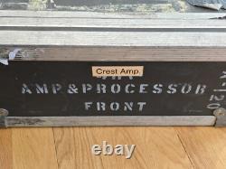 Crest Audio Power Amplifier 5000 Watts Pro-LITE 5.0 Professional +Speakon & Case