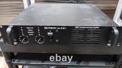 Crest Audio Pro Model 4801 2-CH Professional Amplifier WORKING SOUNDS GOOD