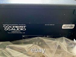 Crest Audio V900 Professional Power Amplifier NEWithUnused in Box with Documents