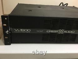 Crest Audio VS1500 Amp 2000 Watt Live Sound Pro Power Amplifier Local Pickup COS