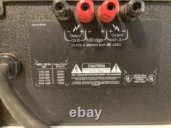 Crest Audio VS650 2-Channel Pro Power Amplifier 325W@4? 650W Bridge TourClass