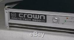 Crown 3600 Pro Audio Power Amplifier, FREE SHIPPING TO USA ADDRESSES