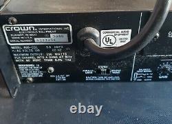 Crown 460 CSL Pro Audio Amp THX 9046 Power Amplifier