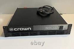 Crown 800 CSL 2-channel Pro Audio Stereo Power Amplifier Amp 400w Per Channel