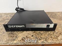 Crown 800 CSL Professional Audio Amplifier