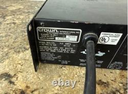 Crown 800 CSL Professional Audio Amplifier