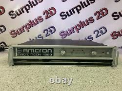 Crown AMCRON Macro-tech 1200 Professional Amplifier
