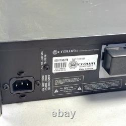 Crown Audio CDi 1000-2-Channel Professional Power Amplifier TESTED WORKS