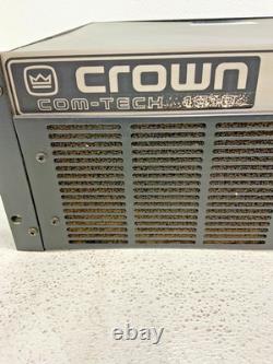 Crown Audio Com-Tech 1610 2-Channel Professional Stereo Power Amplifier 184A