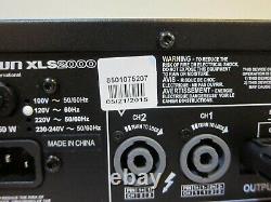 Crown Audio XLS2000 Dual Channel Professional Power Amplifier 650W SHIPS FREE