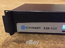 Crown CDi 1000 Pro Stereo Power Amplifier 500W 2-Channel Rackmount