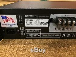 Crown CDi 1000 Pro Stereo Power Amplifier 500W 2-Channel Rackmount