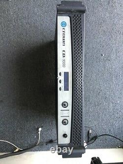 Crown CDi1000 Pro Audio Live Sound Amplifier Power Amp for parts /repair
