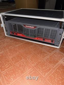 Crown CE2000 2 Channel Pro Power Amp 400 WPClifier Amp Mount With Rack Case