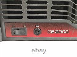 Crown CE2000 2-Channel Professional Power Amplifier Audio Stereo Rack Mountable