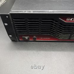 Crown CE2000 975 Watt 2 Channel Professional Power Audio Amplifier Rack-Parts
