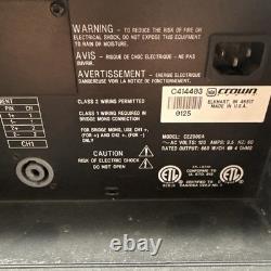 Crown CE2000 975 Watt 2 Channel Professional Power Audio Amplifier Rack-Parts