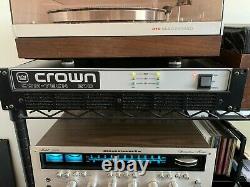 Crown COM-TECH 210 Professional Audio 2 Ch. Power Amplifier MADE IN USA Church