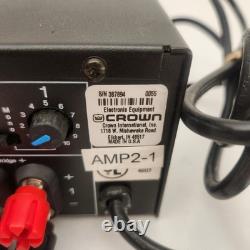 Crown CP660 6 Channel Pro Power Amplifier Pre-Owned, Untested