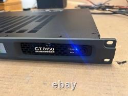 Crown CT8150 Professional 125 Watt Per Channel 8-Channel Power Amplifier CT 8150