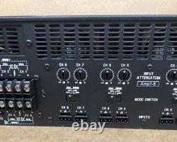 Crown CTS 8200 Professional Rack Mount 8-Channel Power Amplifier Read Descriptio Crown CTS 8200 Professional Rack Mount 8-Channel Power Amplifier Read Descriptio