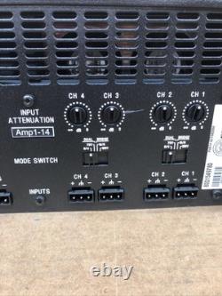 Crown CTS 8200 Professional Rack Mount 8-Channel Power Amplifier Tested