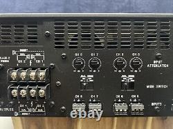 Crown CTS 8200 Rack Mount 8-Channel Professional Power Amplifier