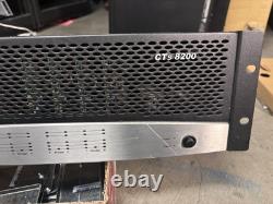 Crown CTS 8200 Rack Mount 8-Channel Professional Power Amplifier Fully Tested